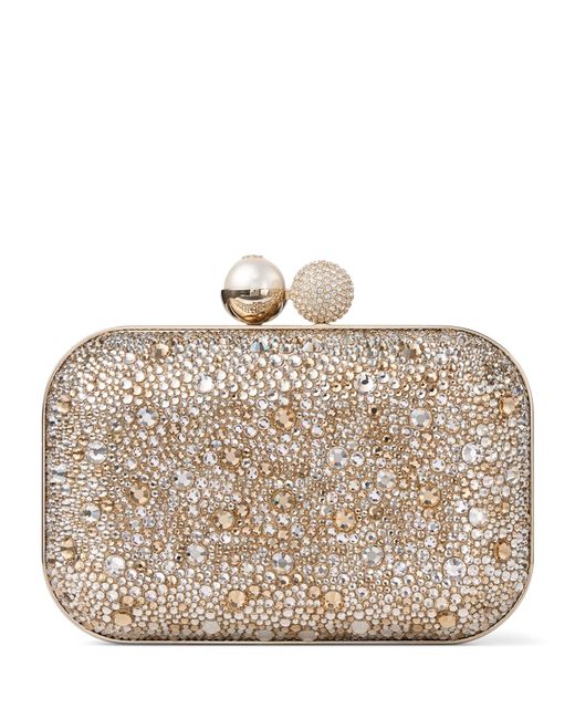 Jimmy Choo Metallic Cloud Clutch Bag