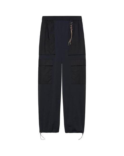 MAX&Co. Black Technical Jersey Trousers