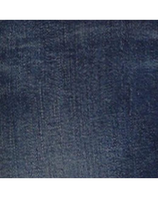 Dolce & Gabbana Blue Slim Logo-Patch Jeans for men