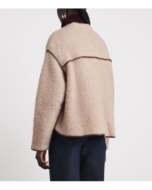 Altuzarra Natural Alpaca-Blend Irving Jacket