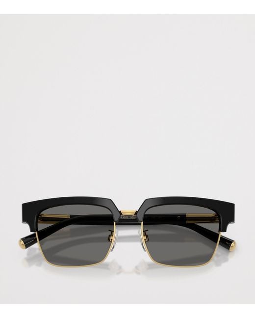 Dolce & Gabbana Black Square Sunglasses for men
