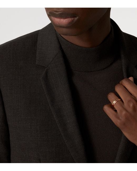 Cartier Brown Small, And Rose Trinity Ring
