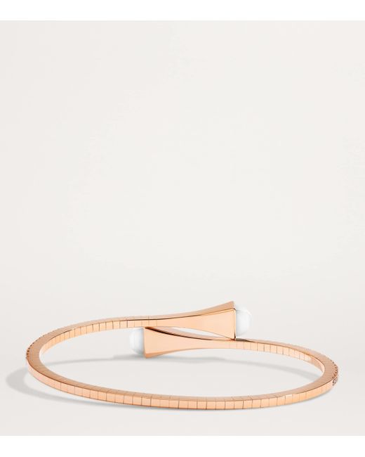 Marli New York White Diamond And Agate Cleo Slim Bracelet