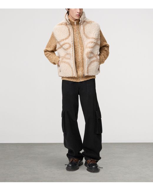 Loewe Black Cotton Cargo Trousers for men