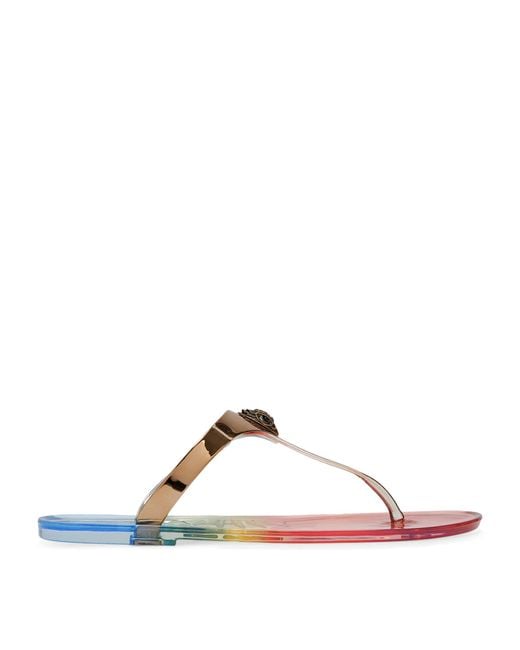 Kurt Geiger Multicolor Maddison T-Bar Sandals