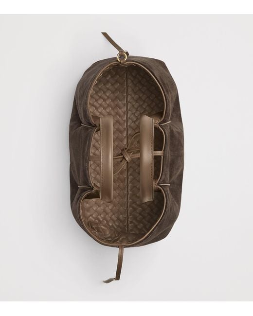 Bottega Veneta Brown Leather Reversible Pinacoteca Top-Handle Bag