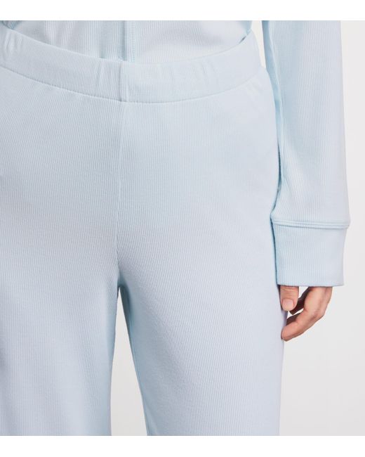 Skims Blue Soft Lounge Pyjama Set