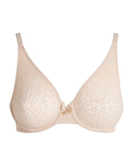 Wacoal Black Lace Halo Underwire Bra