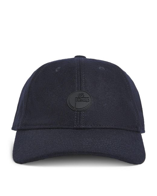 Fusalp Blue Wool-Blend Baseball Cap for men