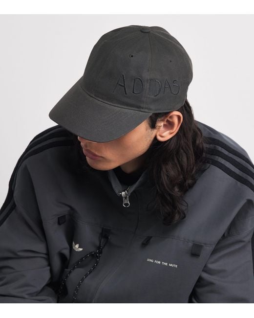 Adidas Gray X Songs For The Mute Embroidered Baseball Cap for men