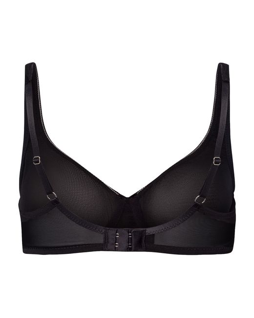 Hanro Black Smooth Illusion Wire Bra