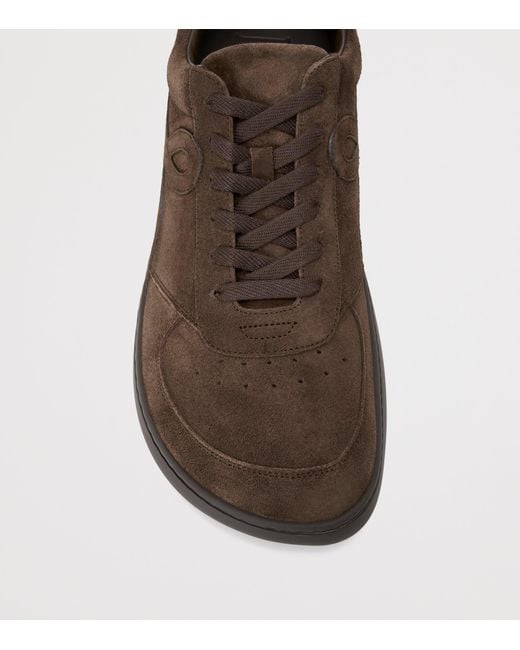 Loewe Brown Suede Jambo Sneakers