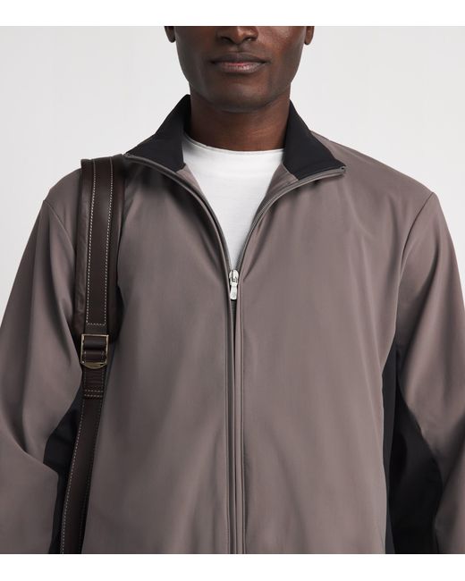 Eleventy Brown Technical Jacket for men