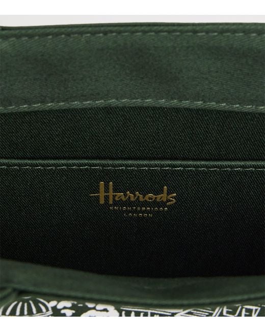 Harrods Green Small City Stories Tote Bag