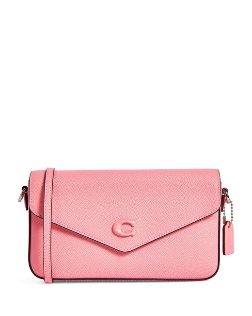 COACH Pink Signature Wyn Cross-body Bag