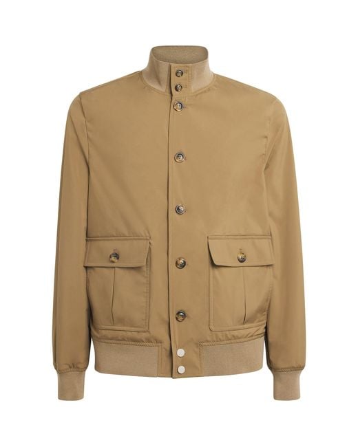Valstar Brown Packable Ino Bomber Jacket for men