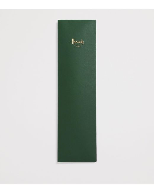 Harrods Red Silk Snaffle Print Tie for men
