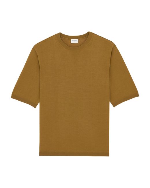 Saint Laurent Natural Wool Oversized T-Shirt for men