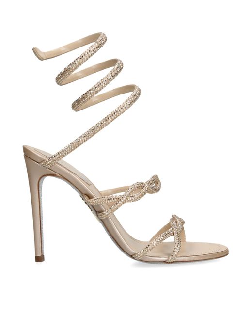 Rene Caovilla Metallic Embellished Cleo Sandals 105
