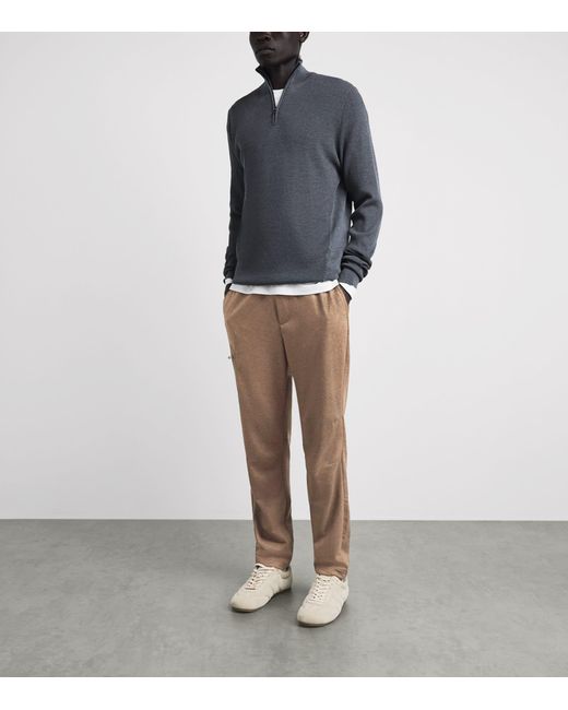 Sease Natural Wool-Cashmere Sweatpants for men
