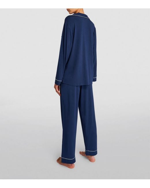 Eberjey Blue Gisele Pyjama Set