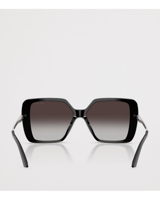 Jimmy Choo Black Square Sunglasses