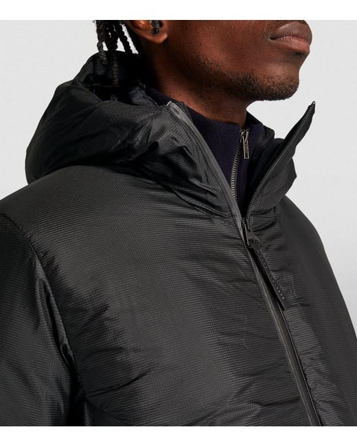 Norse Projects Black Down-filled Pasmo Ripstop Short Parka for men