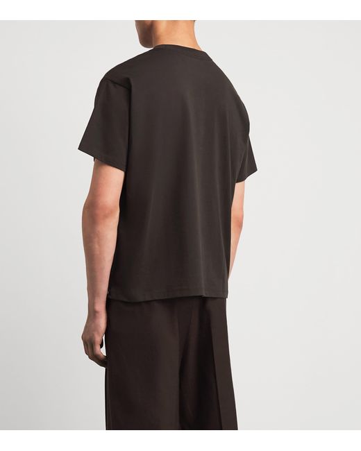 Rag & Bone Black Cotton Jacob T-Shirt for men