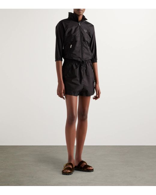 Prada Black Re-Nylon Shorts