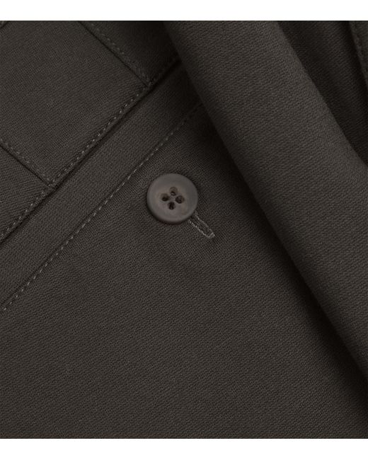 PAIGE Black Stafford Trousers for men