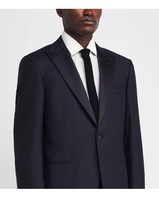 Giorgio Armani Black Velvet Tie for men