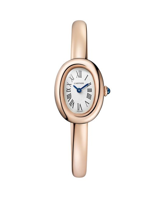 Cartier White Mini Baignoire Watch