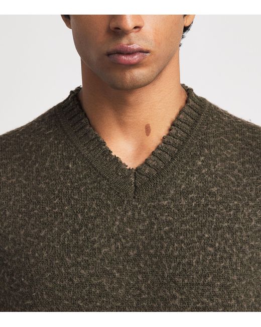 Craig Green Green Wool-Blend Sweater Vest for men