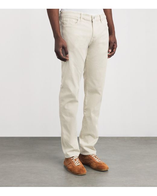 FRAME Natural Mid-Rise Slim Jeans for men