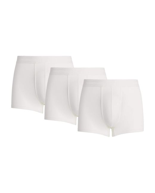 CHE White Modal-Blend Trunks for men