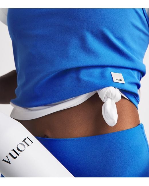 vuori Blue Allthefeels Support 2.0 Tank Top