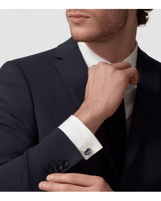 Cartier Blue Ballon Bleu De Cufflinks for men
