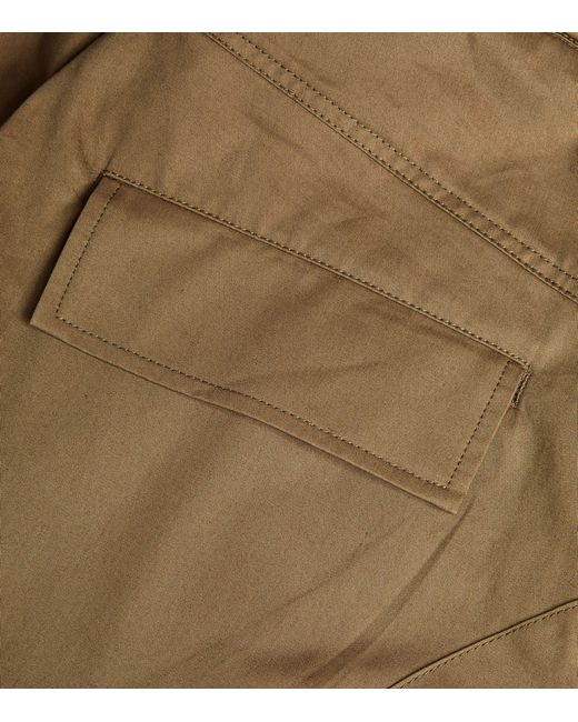 Mordecai Natural Straight Cargo Trousers for men