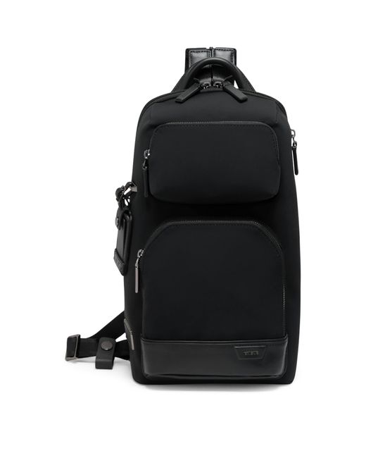 Tumi Black Thatcher Sling Backpack