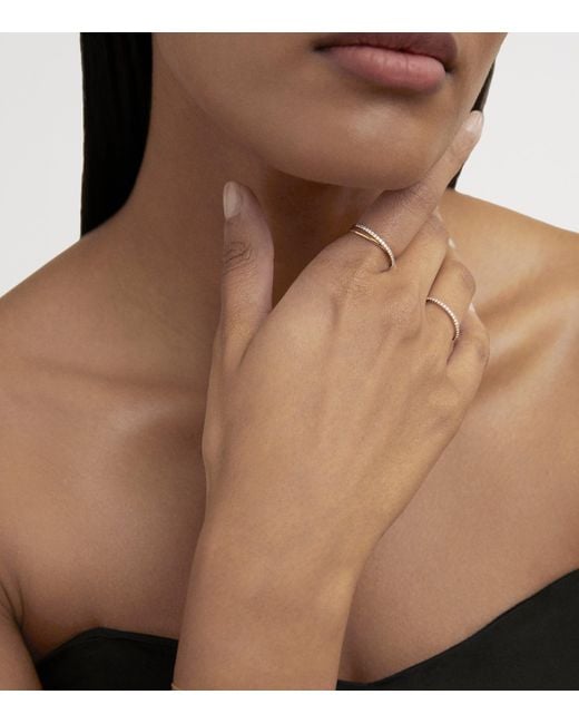 Monica Vinader Natural And Diamond Essentials Ring