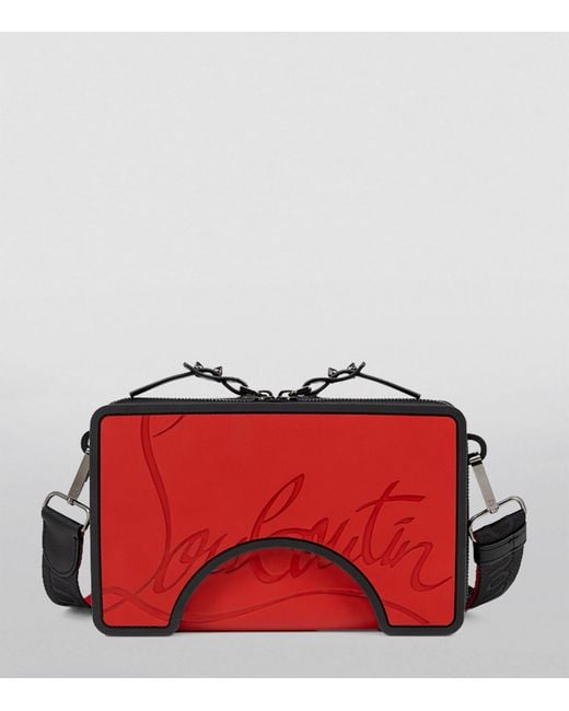 Christian Louboutin Red Adolon Boxy Cross-body Bag for men