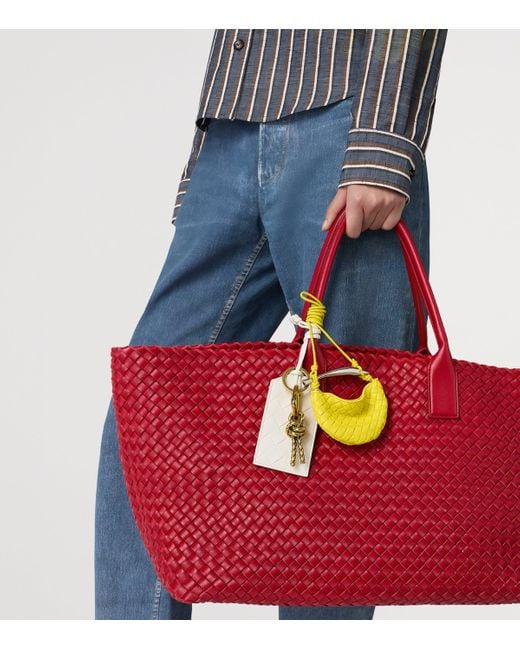Bottega Veneta Metallic Mini Lambskin Sardine Cross-Body Bag