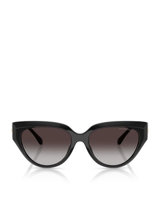 Michael Kors Brown Boca Raton Cat Eye Sunglasses