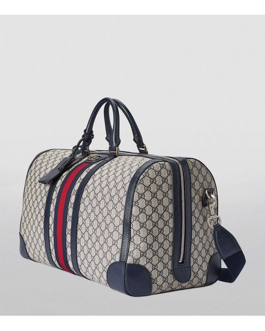 Gucci Gray Large Savoy Duffle Bag