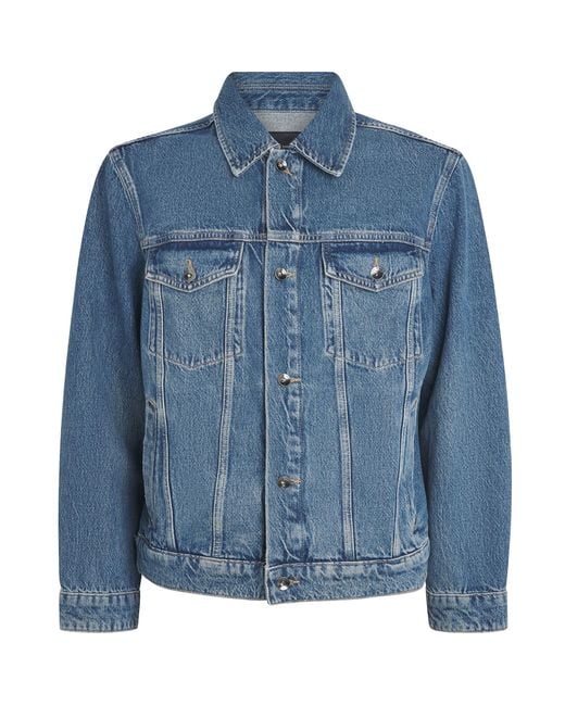 Rag & Bone Blue Denim Trucker Jacekt for men