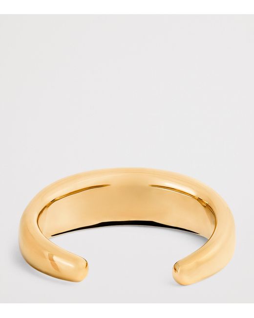 LIE STUDIO Natural Plated Emma Cuff Bangle