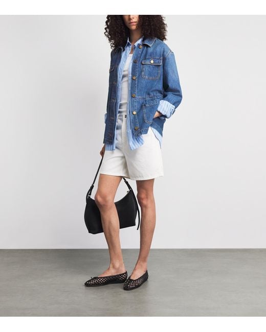 PAIGE Blue Denim Clarke Overshirt