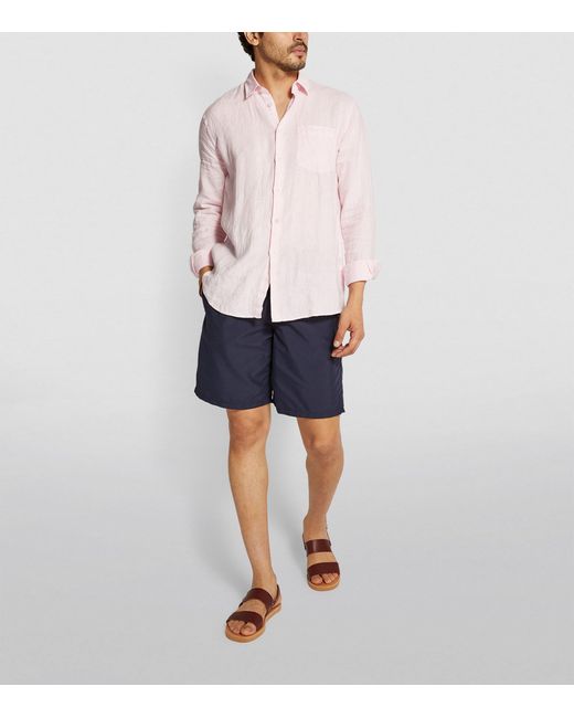 Vilebrequin Blue Okoa Swim Shorts for men