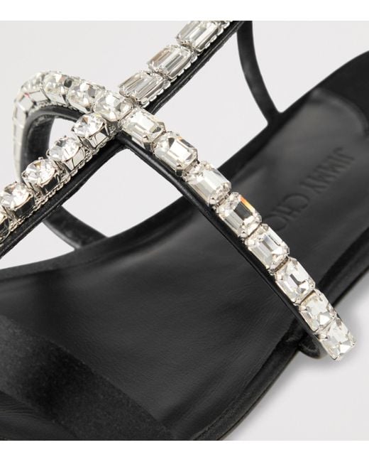 Jimmy Choo Brown Gwyn Sandals