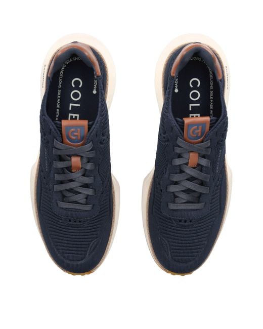 Cole Haan Blue Grandpro Ashland Stitchlite Sneakers for men